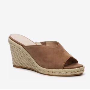Stuart Weitzman NWOB SOLD OUT!! Wonda Espadrille Wedge Sandal in Cognac 9.5M